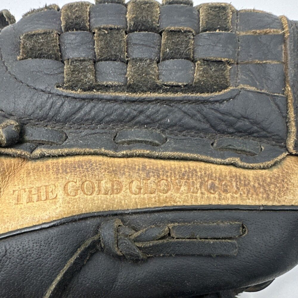 Rawlings Gold Glove Series PRO-115B 11.5" Leather Baseball Glove Black Tan - Picture 8 of 12